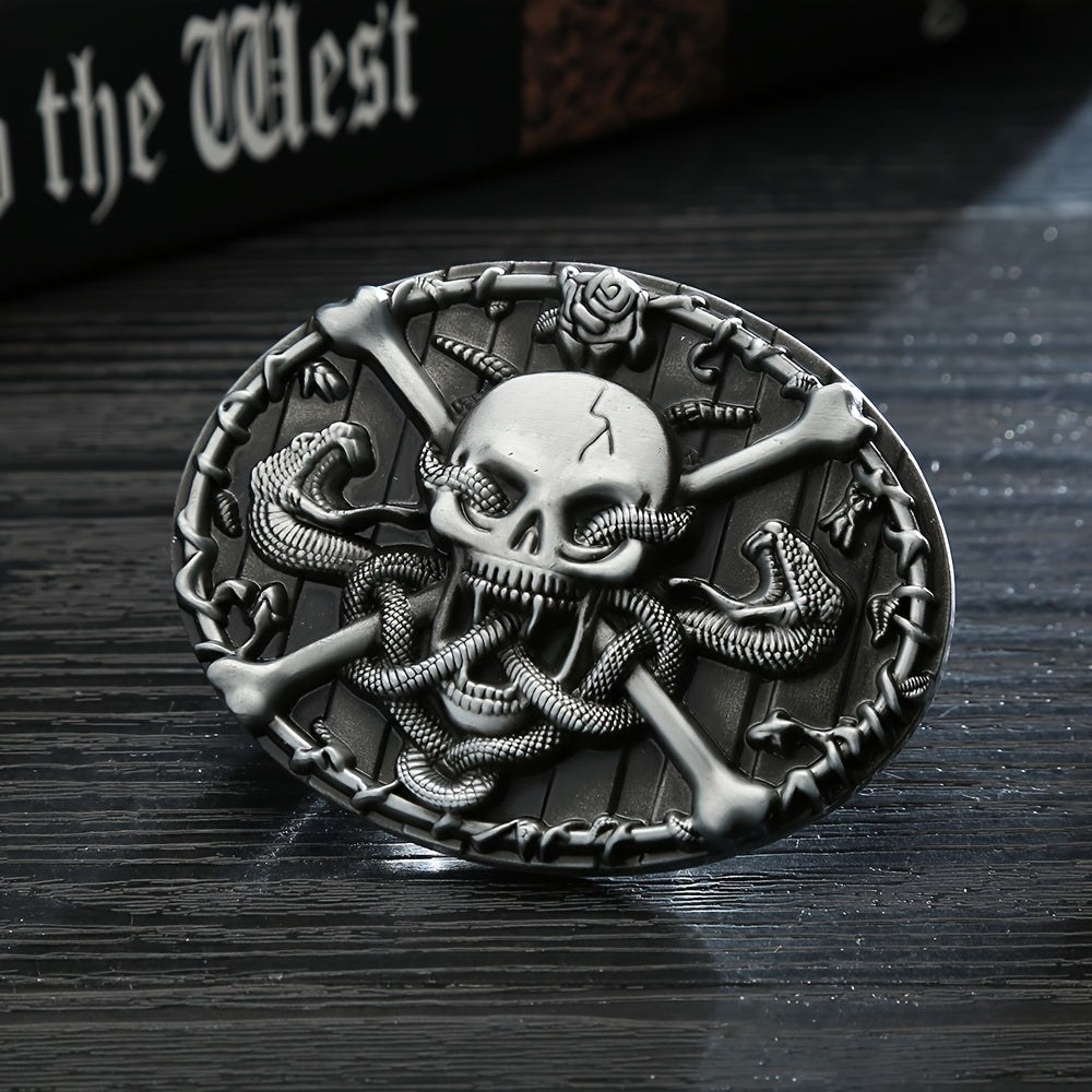 Personalised Casual Western Cowboy Belt Buckle for Men