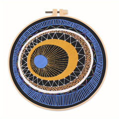 Ethnic Elements Cross Stitch Embroidery DIY Kit for Home Decoration