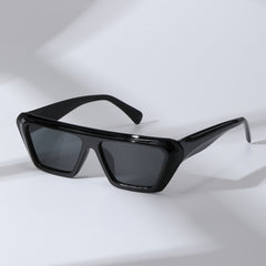 Cat Eye Sunglasses Gradient for Women Men Outdoor Sunshade Square Glasses