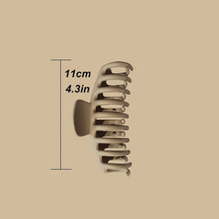 3pcs Matte Oversize Hair Claw Clip Non Slip Strong Hold Grip Hair Jaw Clip