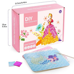 Princess Punch & Play Sticker Set for DIY Craft Room Decor
