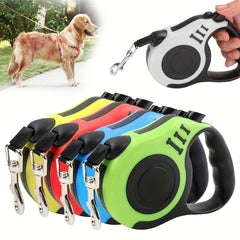 5m Retractable Nylon Dog Leash Extension Durable for Walking Running