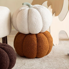 3D Pumpkin Shaped Plush Pillow for Halloween & Thanksgiving