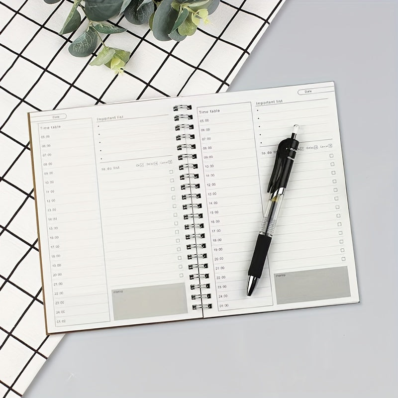 B6 Planner Scheduler Notebook 100 Pages