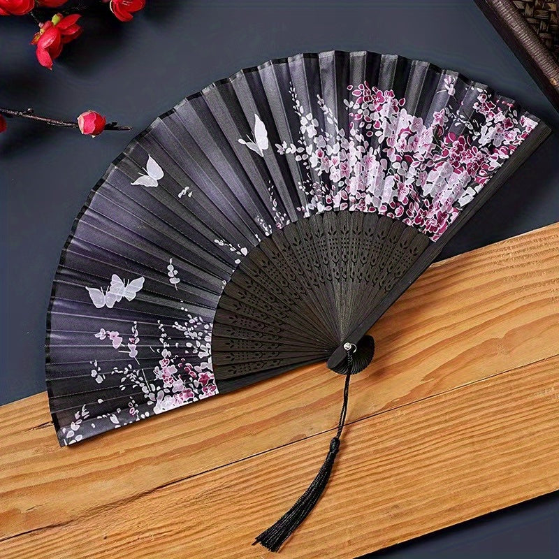 Traditional Style Portable Fringe Fan Ancient Style Men's Children's Dance Fan