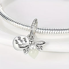 Glowworm Charm Beads Glowing For 3mm Bracelet DIY Pendant Set