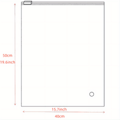 20Pcs Transparent Zipper Storage Bag Travel Clothes Packing Plastic Luggage Orga