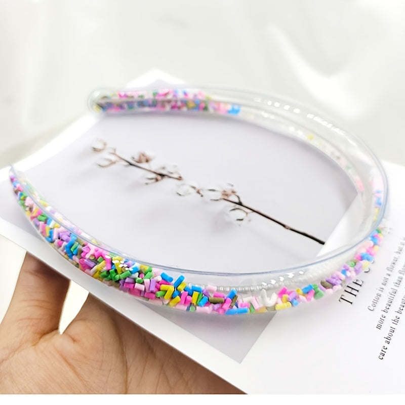 Girls Glitter Sequin Soft Headbands Hair Accessories