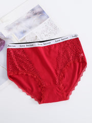6-Pack Women's Plus Size Casual Underwear Set, Medium Stretch Full Briefs