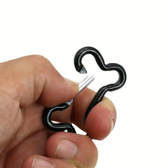 Bone Shaped Aluminum Mountaineering Buckle for Camping