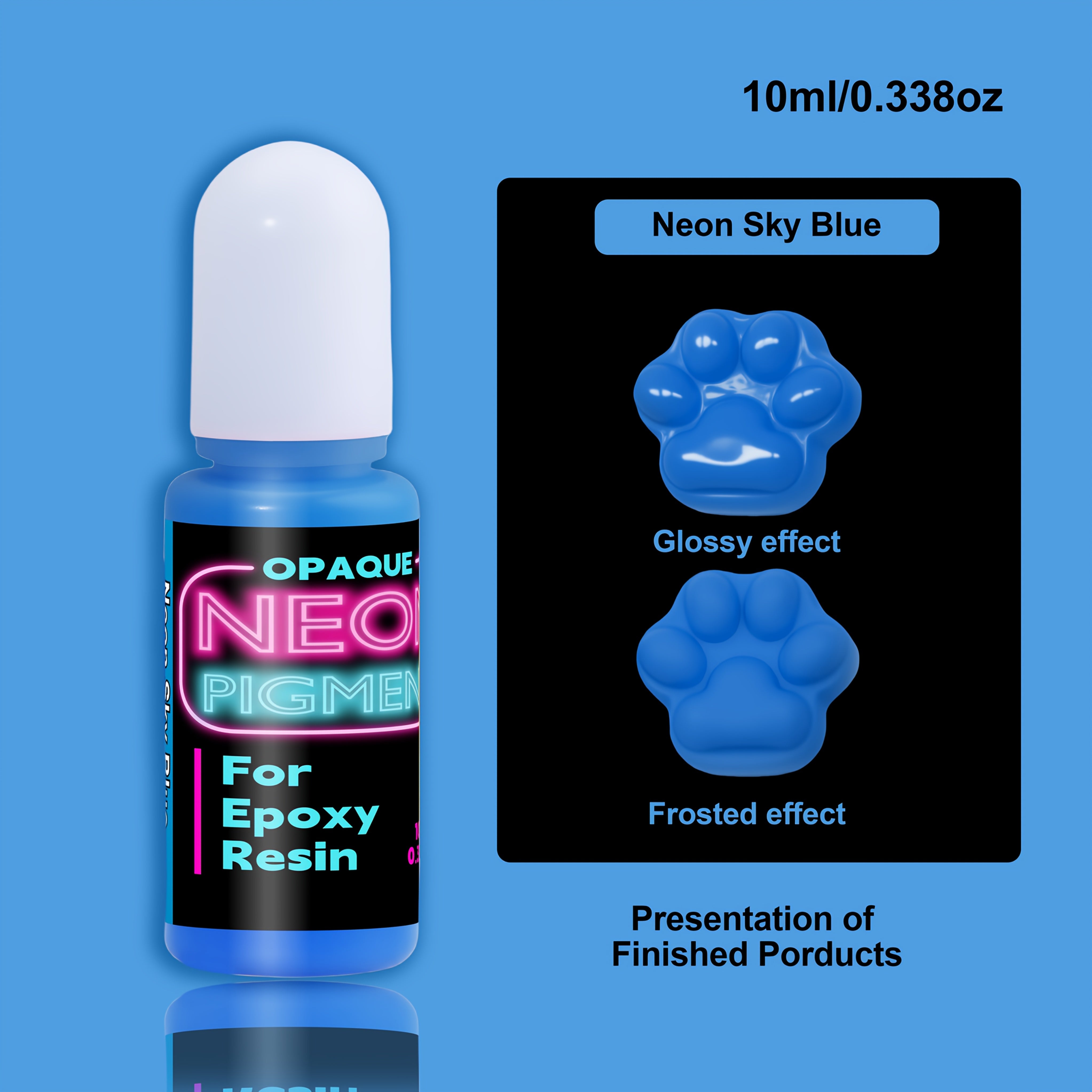 Neon UV Epoxy Resin Dye Kit 12 Colors