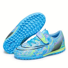 Youth Soccer Cleats AG Football Shoes - Anti-Skid & Wear-Resistan