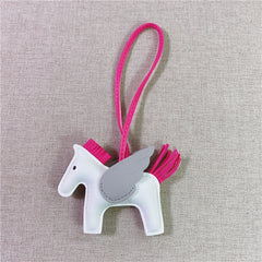 16pcs Flying Horse Keychain Bag Charm Pendant Accessory Keychain