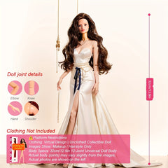 Golden Label Model Doll Gift 12 Joint Poseable Girl Toy