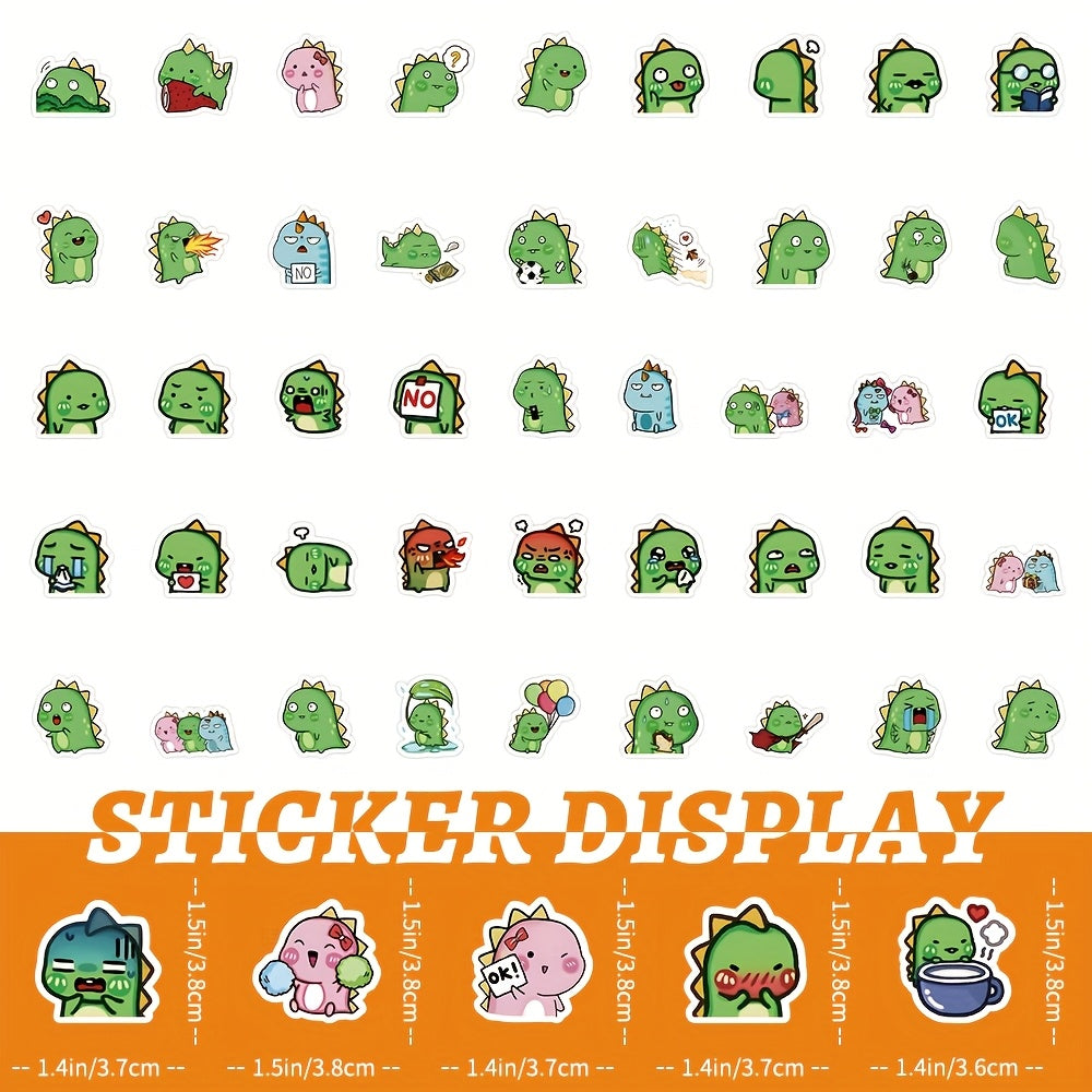 104pcs Dinosaur Stickers Variety Pack for Kids - Unique Expressions Vinyl Decals