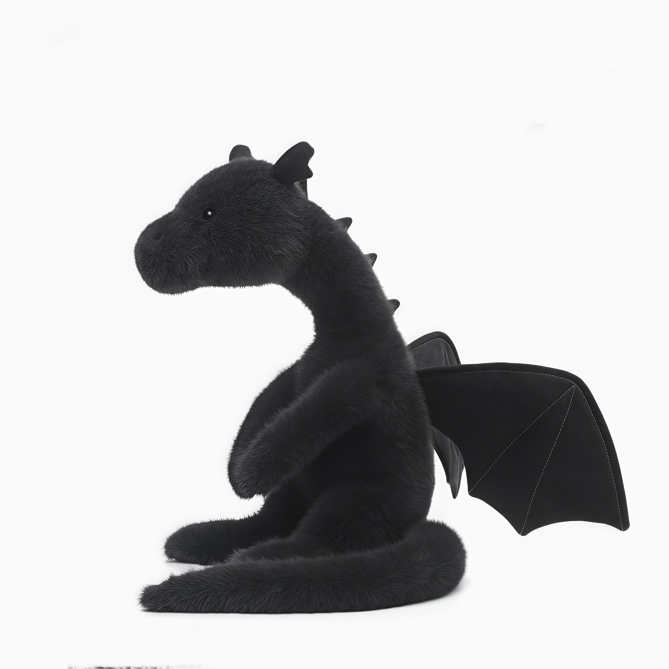 Family Interactive Dragon Plush Set 4 Unique Designs Soft & Safe for Role Play