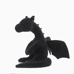 Family Interactive Dragon Plush Set 4 Unique Designs Soft & Safe for Role Play