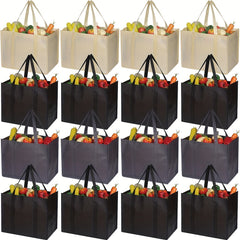 Reusable Grocery Bags Large Foldable Heavy Duty Shopping Tote Produce Bag