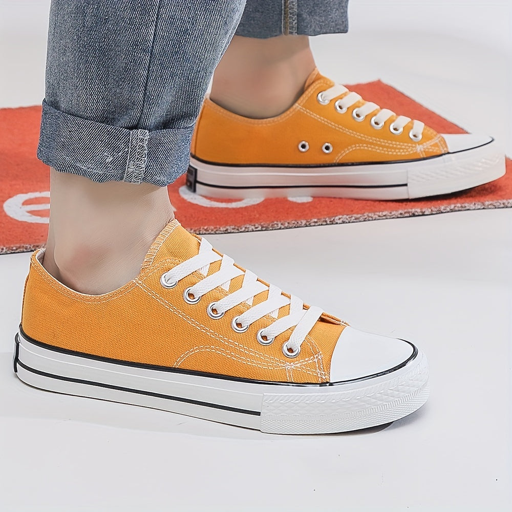 Men's Low Top Canvas Shoes Spring Summer