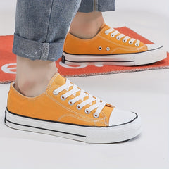 Men's Low Top Canvas Shoes Spring Summer