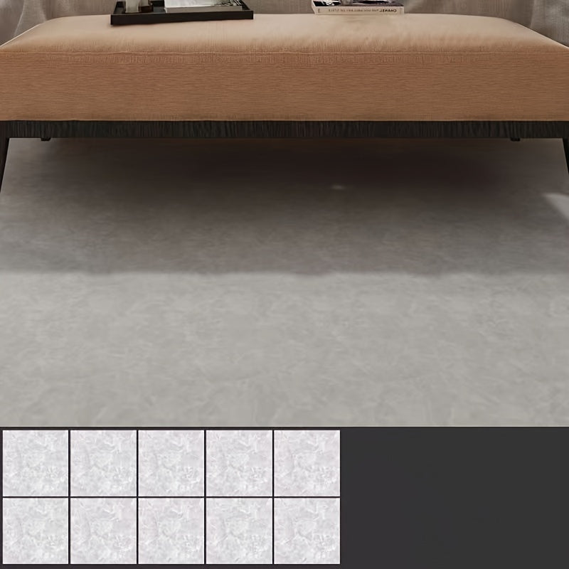 10pcs Waterproof Marble Tile Stickers Bathroom Floor Easy to Install