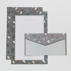 Stationery Writing Paper & Envelopes Set, 6 Letters & 3 Envelopes