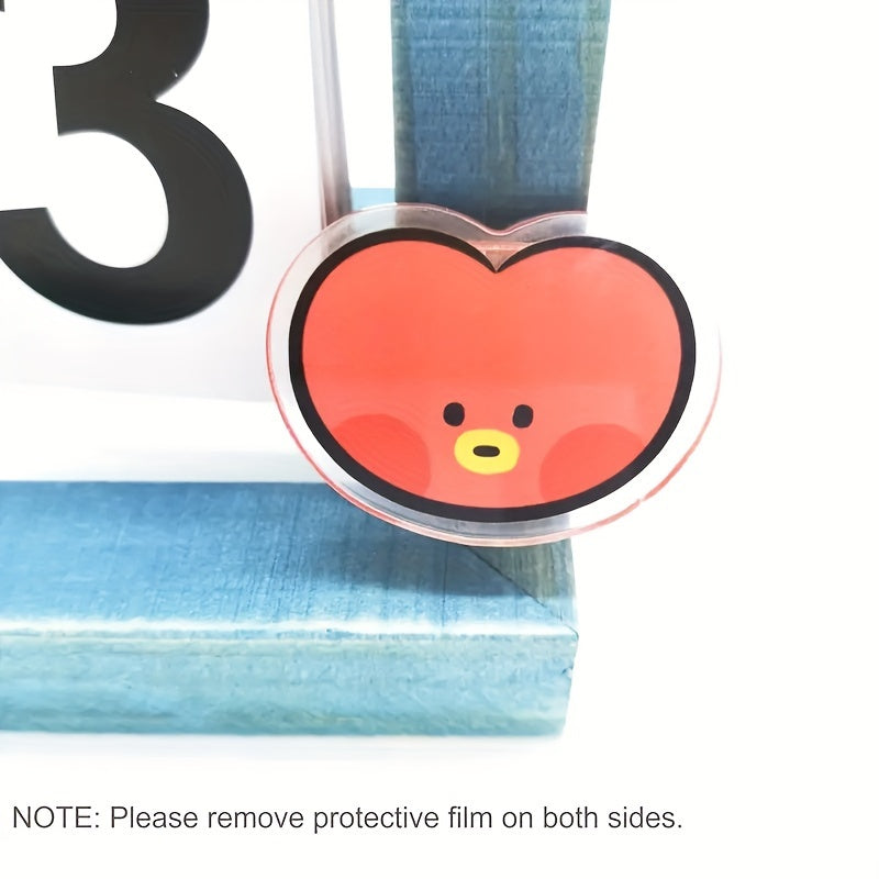 Cartoon Animal Double Layer Clip for Notebook Tickets