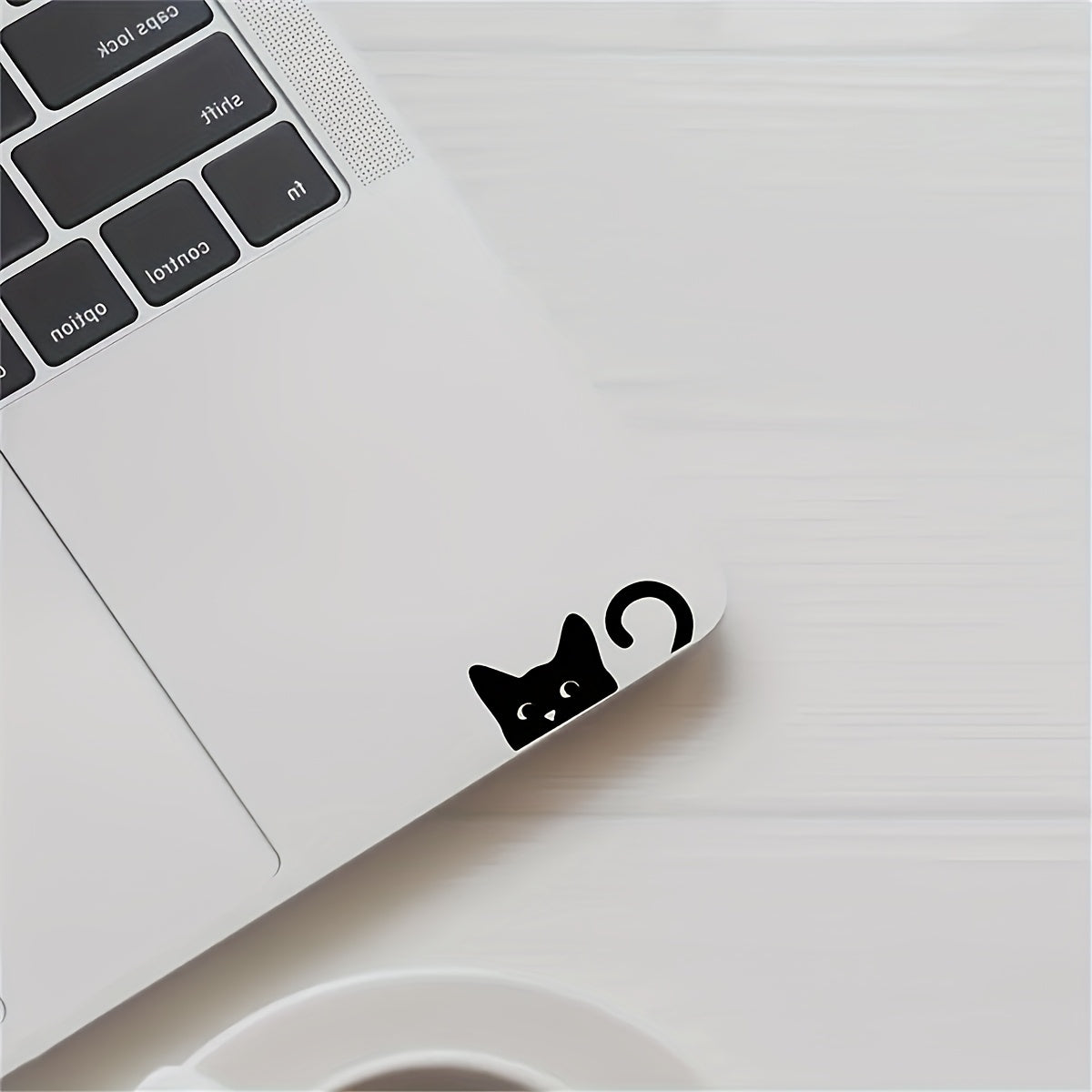 Cute Cartoon Cat Vinyl Sticker - Glossy Self Adhesive