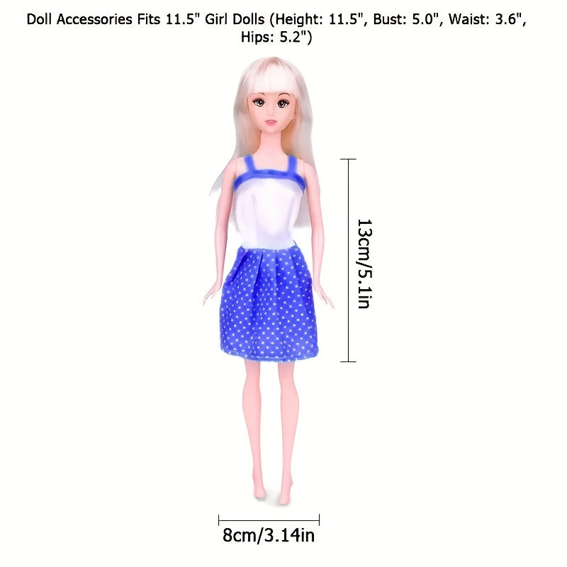 42pcs Doll Clothes and Accessories for 29-21cm Doll Halloween Chris