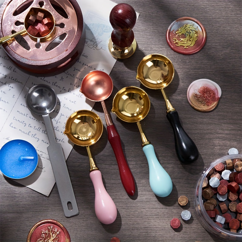 Fire Paint Melting Wax Spoon for Sealing Tool