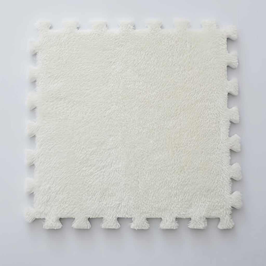 12pc Washable Foam Floor Mat 12x12 Patchwork Grounding Rug for Household Use