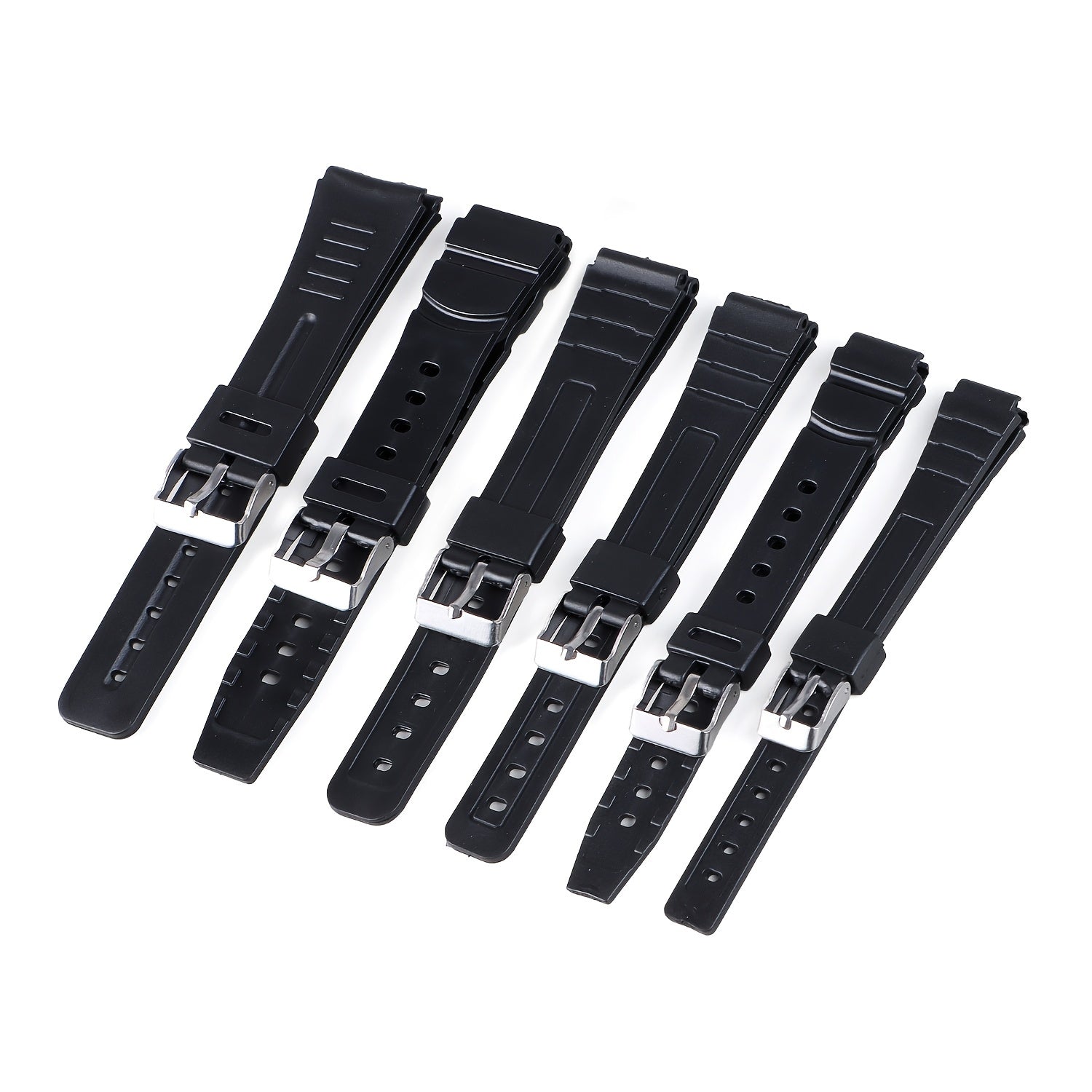 Silicone Watch Strap 12mm-22mm For Men & Women Electronic Watch Sports