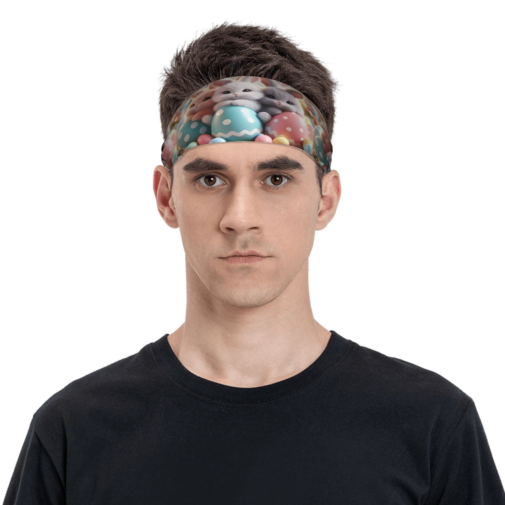 Easter Bunny Headband for Yoga Gym Running Outdoor Activities