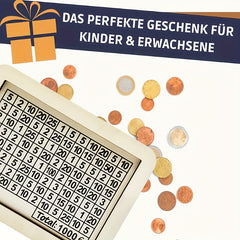 Wooden Crafts Money Box With Counter - Perfect Gift For Kids