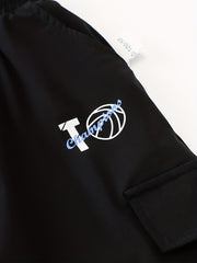 Boys Casual Letter Print Thin Comfortable Quick Drying Pants