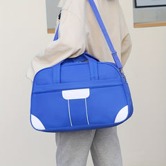 Colorblock Sports Handbag Large Capacity Luggage Bag