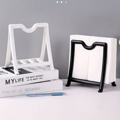 Desktop Pot Cover Frame Storage Stand for Kitchen Utensils