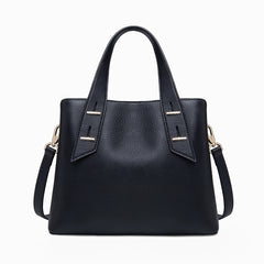Crocodile Embossed Handbag Double Handle Purse Shoulder Bag