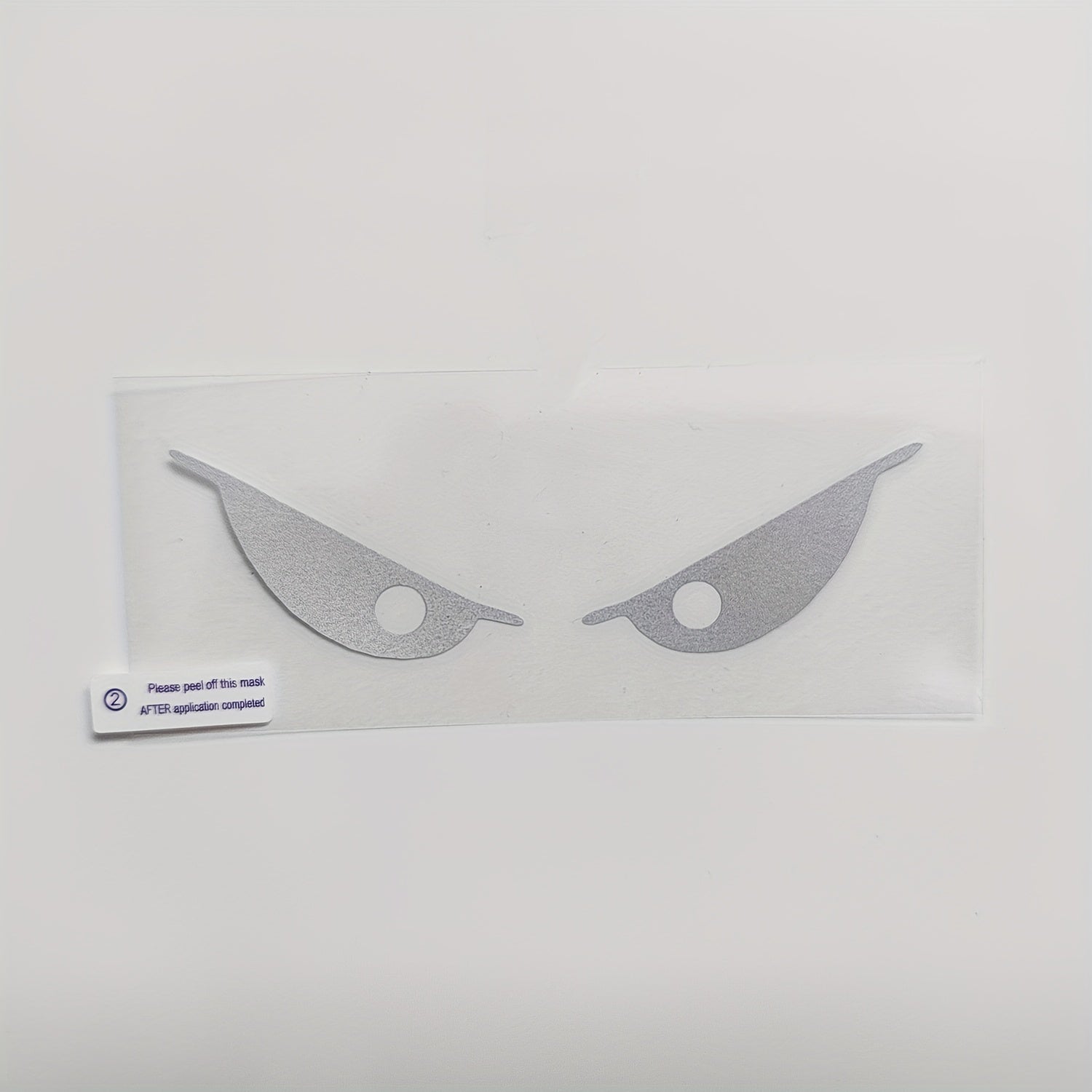 Reflective Evil Eyes Halloween Stickers for Moto Helmets & Car Rearview Mirrors