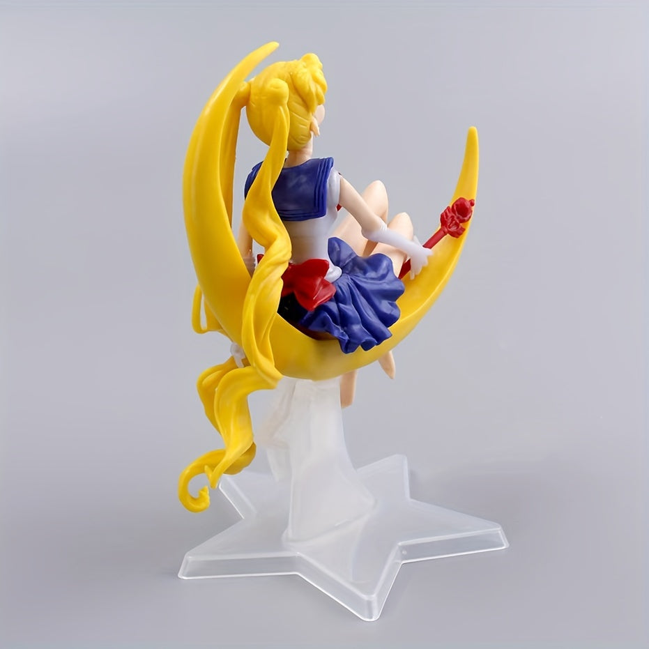 Magical Girl Models Anime Character Figurines Home And Car Decorations