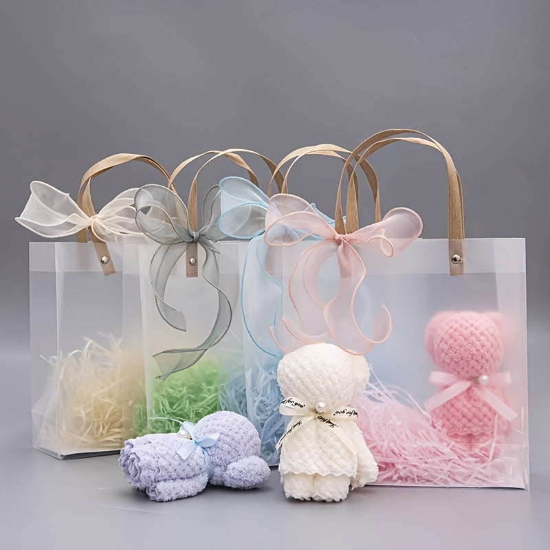 Pearl Bear Shape Towel for Camping & Travel