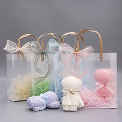 Pearl Bear Shape Towel for Camping & Travel