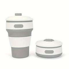 350ml Silicone Foldable Water Cup Outdoor Portable Collapsible Bottle