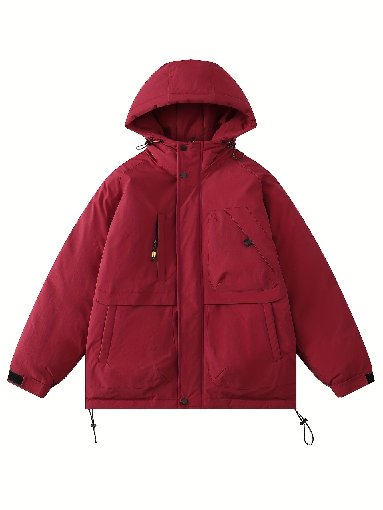 Women's Casual Puffer Coat Hooded Jacket for Winter