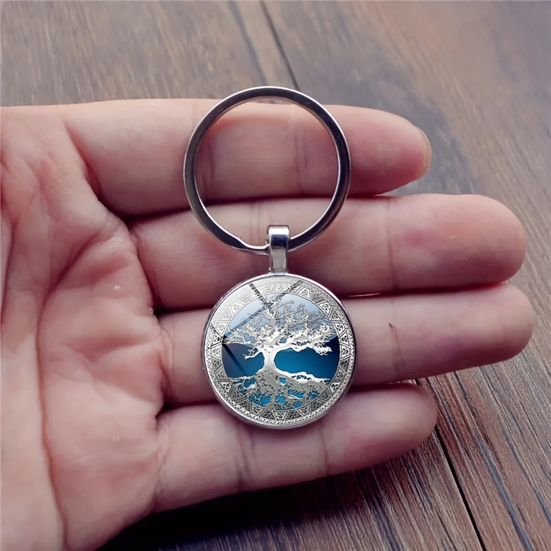 Life Tree Keychain For Girls Backpack Accessories
