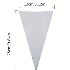100pcs Transparent Candy Packing Bags Wedding Birthday Party Decoration