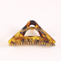 Triangle Vintage Hollow Hair Claw Resin Shark Claw Large Hair Accessories