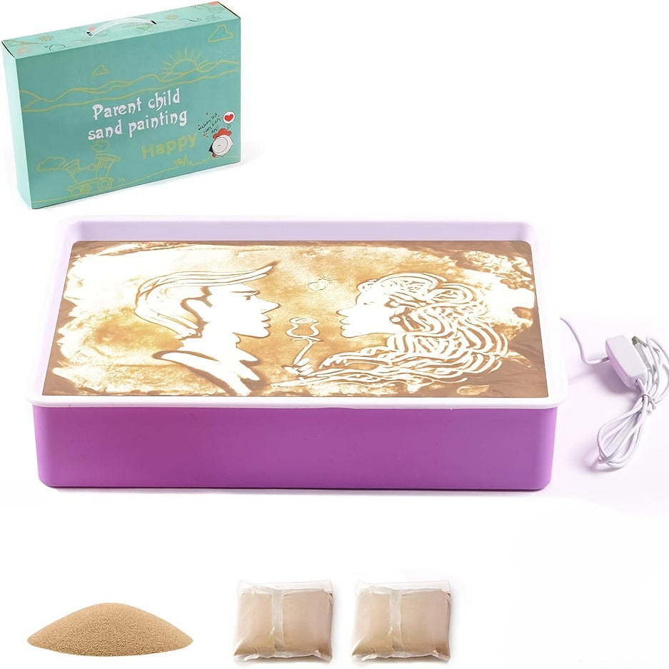 DIY Sand Painting Light Table Kit USB Powered No Batteries Needed