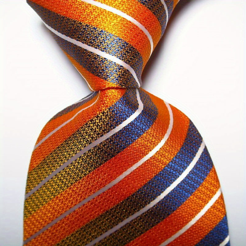 Striped Tie Men's Tie Necktie