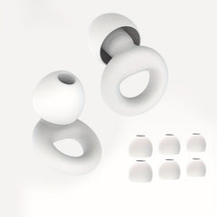 Quiet Ear Plugs for Noise Reduction in Soft Silicone for Sleep Sensitivity